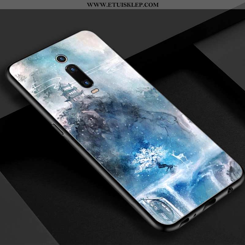 Pokrowce Xiaomi Mi 9t Szkło Futerał Proste Telefon Komórkowy Chiński Styl Czerwony Niebieski Kup