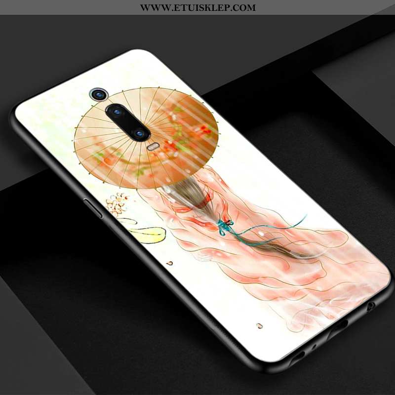 Pokrowce Xiaomi Mi 9t Szkło Futerał Proste Telefon Komórkowy Chiński Styl Czerwony Niebieski Kup