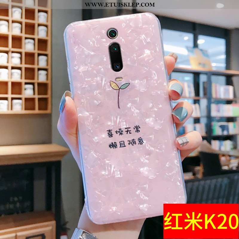 Pokrowce Xiaomi Mi 9t Trendy Etui Wzór Cienkie Różowe Telefon Komórkowy Czerwony Netto Tani