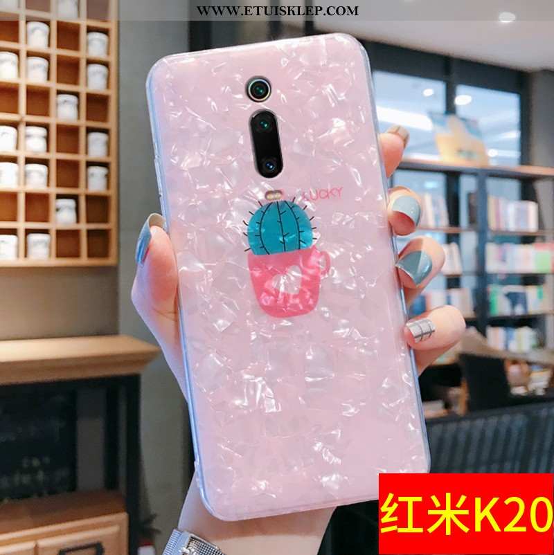 Pokrowce Xiaomi Mi 9t Trendy Etui Wzór Cienkie Różowe Telefon Komórkowy Czerwony Netto Tani