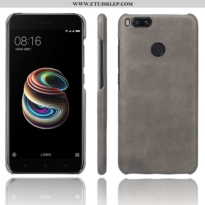 Pokrowce Xiaomi Mi A1 Wzór Vintage Biznes Anti-fall Futerał Skóra Telefon Komórkowy Dyskont