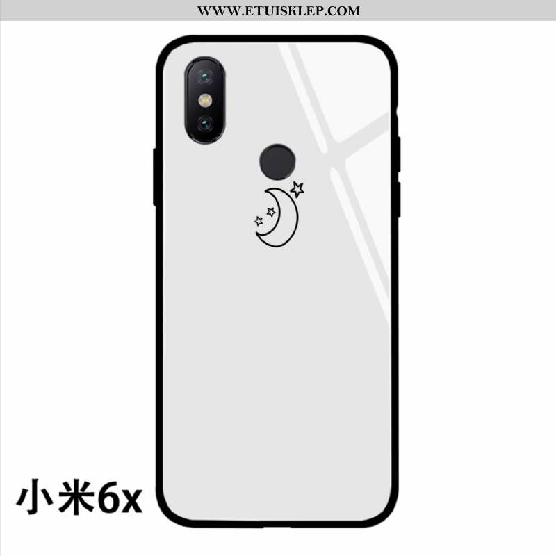 Pokrowce Xiaomi Mi A2 Kreatywne Anti-fall Futerał Młodzież Jasny Szkło Biały Online