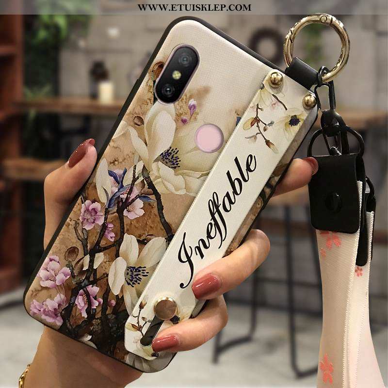 Pokrowce Xiaomi Mi A2 Lite Miękki Wiszące Ozdoby Gorąca Sprzedaż Futerał Telefon Komórkowy Etui Czer
