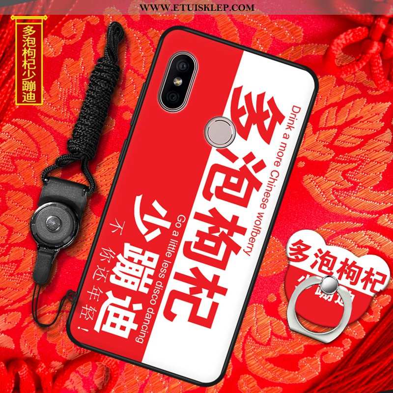 Pokrowce Xiaomi Mi A2 Miękki Nowy Czerwony All Inclusive Futerał Zakochani Trendy Sklep