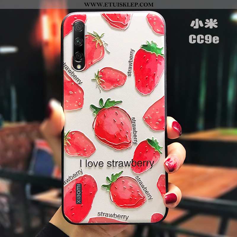 Pokrowce Xiaomi Mi A3 Ochraniacz Mały Owoce Trendy Silikonowe Czerwony Anti-fall Kupię