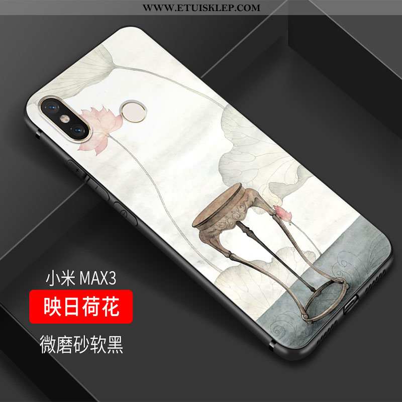 Pokrowce Xiaomi Mi Max 3 Vintage Telefon Komórkowy Etui Różowe Mały Sztuka Świeży Tani