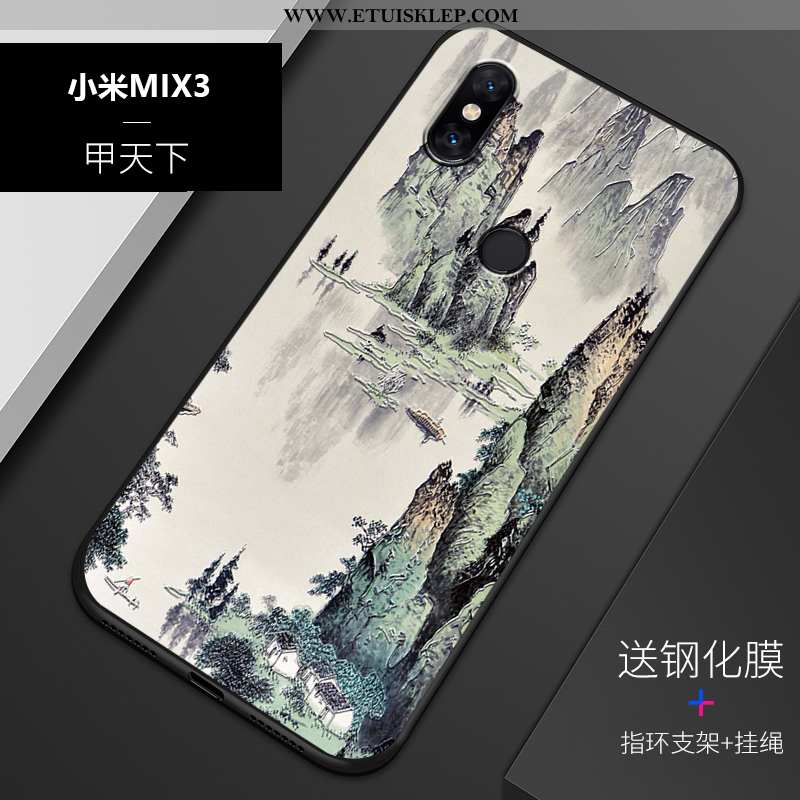 Pokrowce Xiaomi Mi Mix 3 Trendy Relief Futerał Dostosowane Osobowość Telefon Komórkowy Etui Oferta