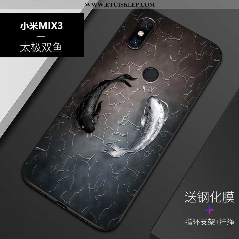 Pokrowce Xiaomi Mi Mix 3 Trendy Relief Futerał Dostosowane Osobowość Telefon Komórkowy Etui Oferta