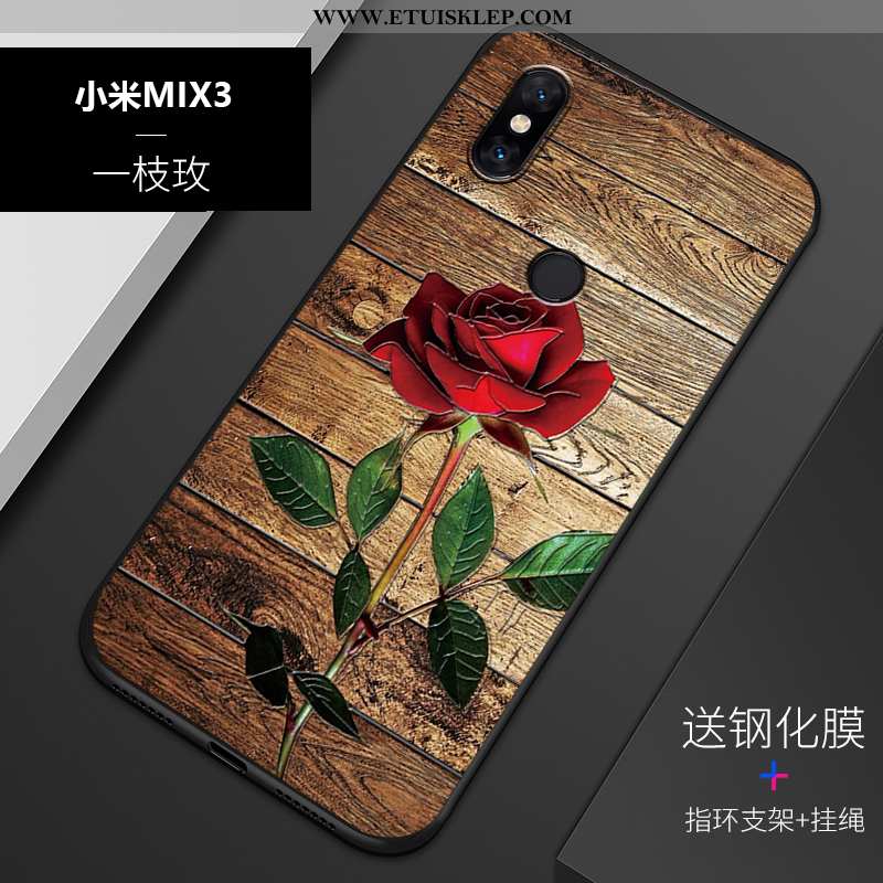 Pokrowce Xiaomi Mi Mix 3 Trendy Relief Futerał Dostosowane Osobowość Telefon Komórkowy Etui Oferta