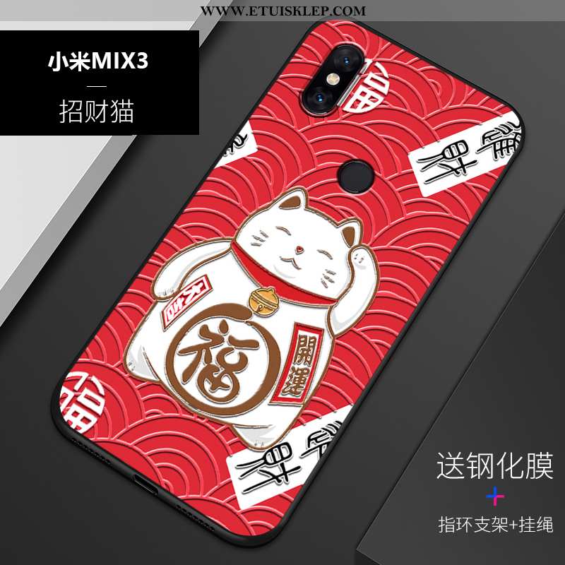 Pokrowce Xiaomi Mi Mix 3 Trendy Relief Futerał Dostosowane Osobowość Telefon Komórkowy Etui Oferta