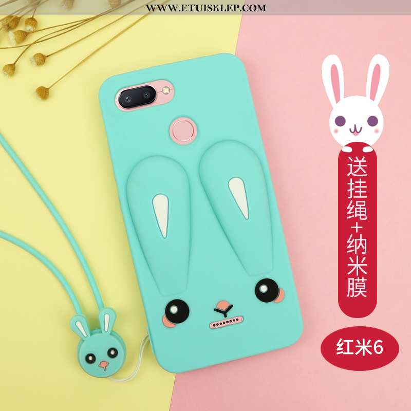 Pokrowce Xiaomi Redmi 6 Silikonowe Bunny Etui Futerał Telefon Komórkowy Czarny Mały Sklep