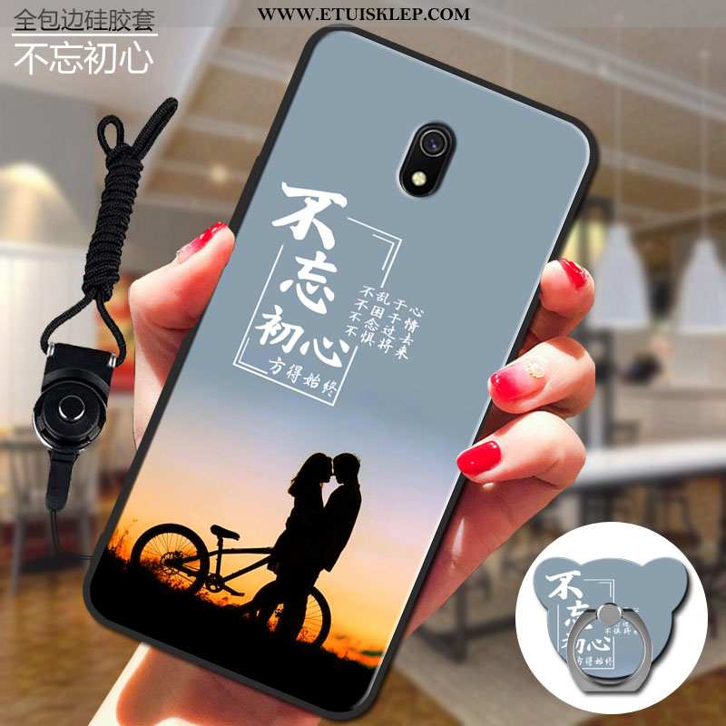 Pokrowce Xiaomi Redmi 8a Piękny Czerwony Telefon Komórkowy Futerał All Inclusive Silikonowe Szary Sk