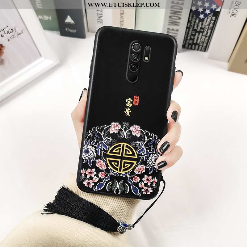 Pokrowce Xiaomi Redmi 9 Miękki Vintage Anti-fall Telefon Komórkowy Etui All Inclusive Nubuku Kupię