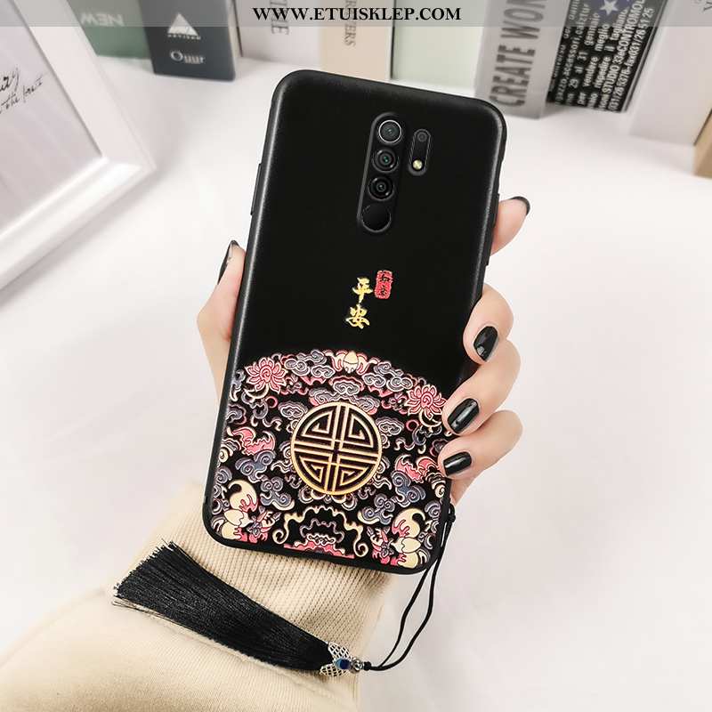 Pokrowce Xiaomi Redmi 9 Miękki Vintage Anti-fall Telefon Komórkowy Etui All Inclusive Nubuku Kupię