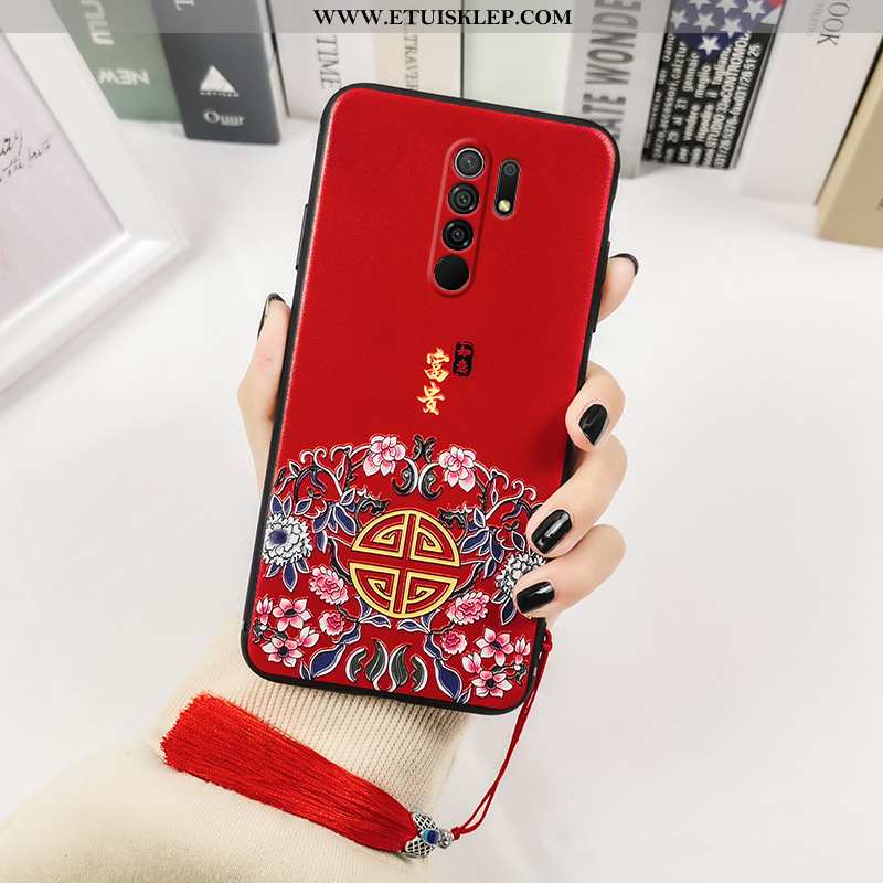 Pokrowce Xiaomi Redmi 9 Miękki Vintage Anti-fall Telefon Komórkowy Etui All Inclusive Nubuku Kupię