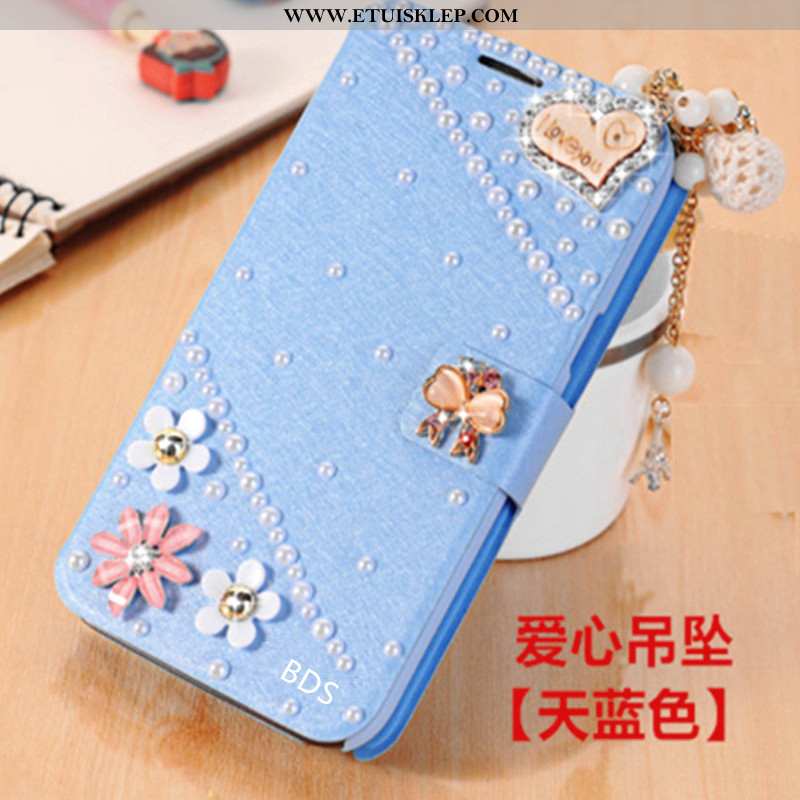 Pokrowce Xiaomi Redmi Note 6 Pro Cienkie Klapa Etui Trendy Nubuku Anti-fall Czerwony Tanie