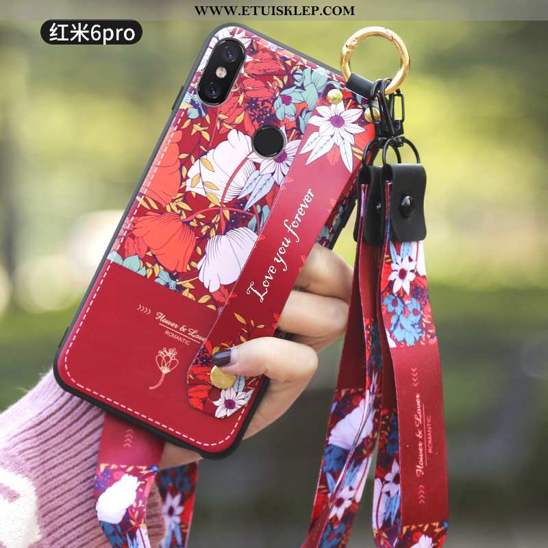 Pokrowce Xiaomi Redmi Note 6 Pro Silikonowe Trendy Anti-fall Mały All Inclusive Biały Futerał Sklep