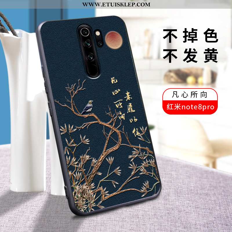 Pokrowce Xiaomi Redmi Note 8 Pro Cienkie Futerał Trendy Super Etui All Inclusive Czerwony Dyskont