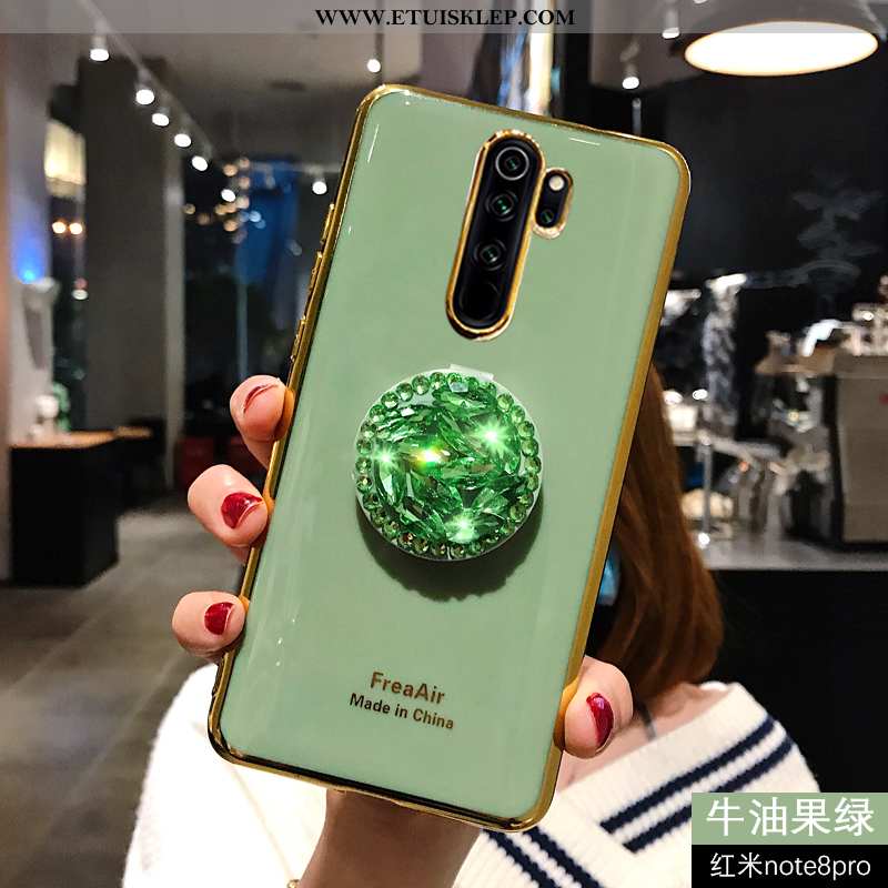 Pokrowce Xiaomi Redmi Note 8 Pro Miękki Trendy Nowy Moda Ochraniacz Telefon Komórkowy Rhinestone Spr