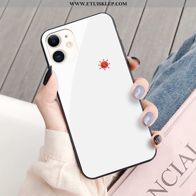 Pokrowce iPhone 11 Moda Futerał Telefon Komórkowy Biały Kreatywne Słońce Smile Sklep