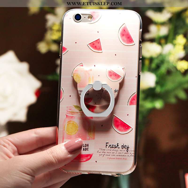 Pokrowce iPhone 6/6s Plus Trendy Futerał Wspornik Relief Telefon Komórkowy Ring Kolor Online