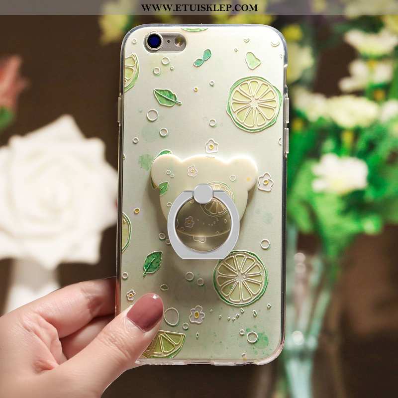 Pokrowce iPhone 6/6s Plus Trendy Futerał Wspornik Relief Telefon Komórkowy Ring Kolor Online