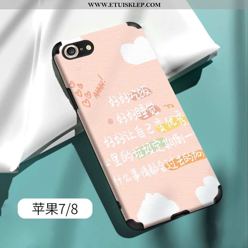 Pokrowce iPhone 7 Cienkie Futerał Trendy Etui Zielony Osobowość All Inclusive Tanie