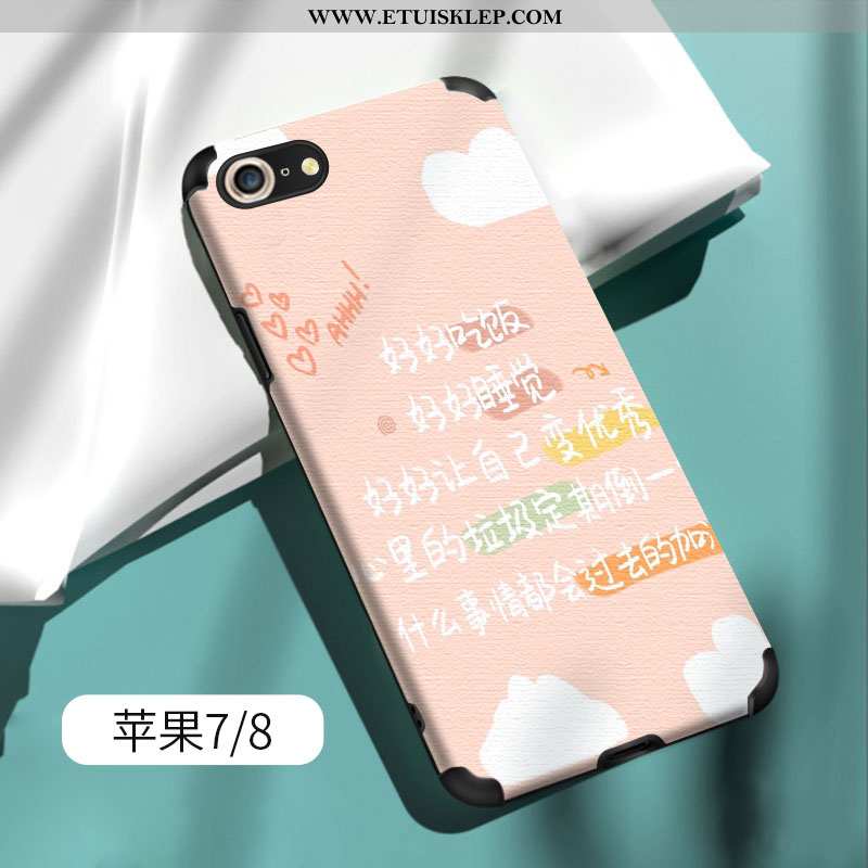 Pokrowce iPhone 7 Cienkie Futerał Trendy Etui Zielony Osobowość All Inclusive Tanie