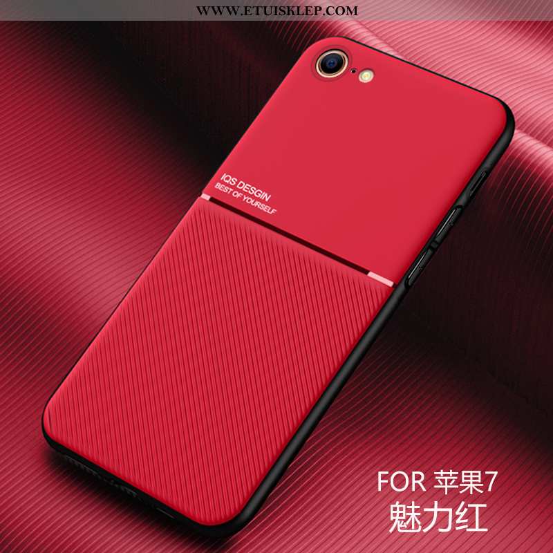 Pokrowce iPhone 7 Osobowość Futerał Proste Telefon Komórkowy Czerwony Netto Silikonowe Czerwony Tani