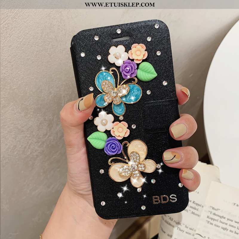 Pokrowce iPhone 7 Plus Rhinestone Futerał Etui All Inclusive Czarny Telefon Komórkowy Online