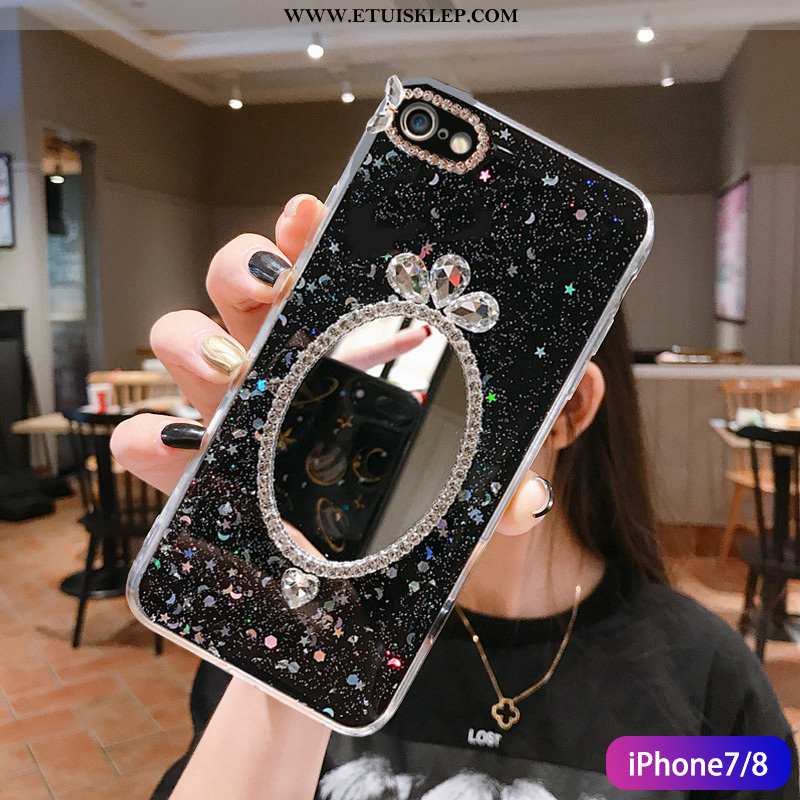 Pokrowce iPhone 8 Miękki Ochraniacz All Inclusive Proszek Szkło Hartowane Osobowość Etui Sklep