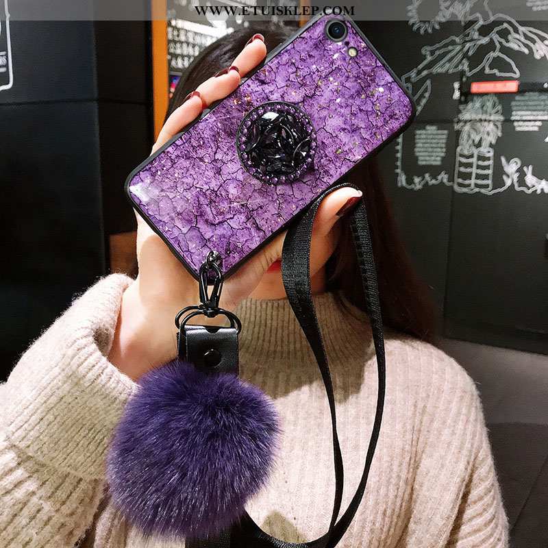 Pokrowce iPhone 8 Trendy Wiszące Ozdoby Etui Silikonowe Czerwony Purpurowy Ochraniacz Sklep