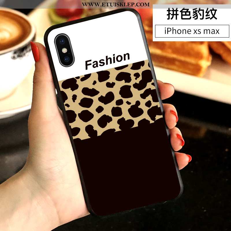 Pokrowce iPhone Xs Max Kreskówka Anti-fall Etui Futerał Zakochani Biały Silikonowe Oferta