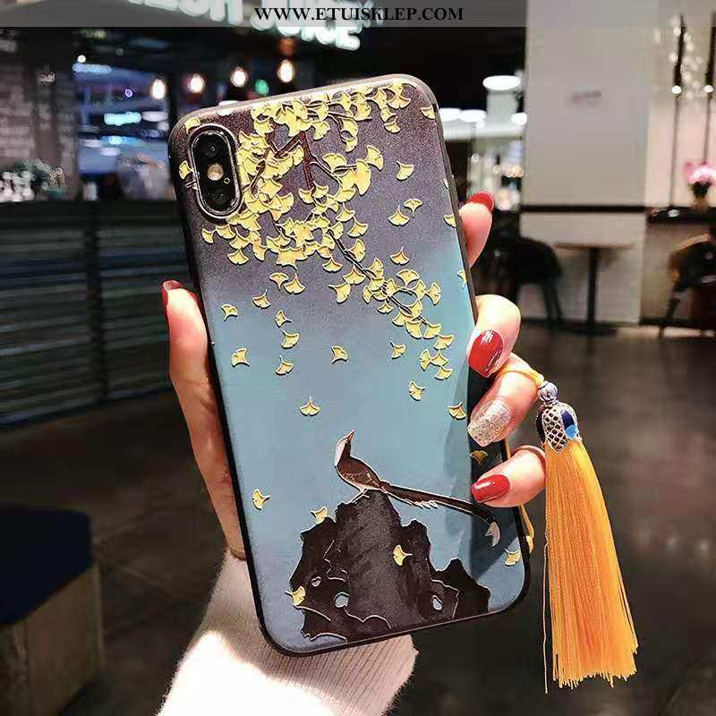 Pokrowce iPhone Xs Max Moda Wysoki Koniec Miękki Relief Anti-fall Nowy Telefon Komórkowy Sklep