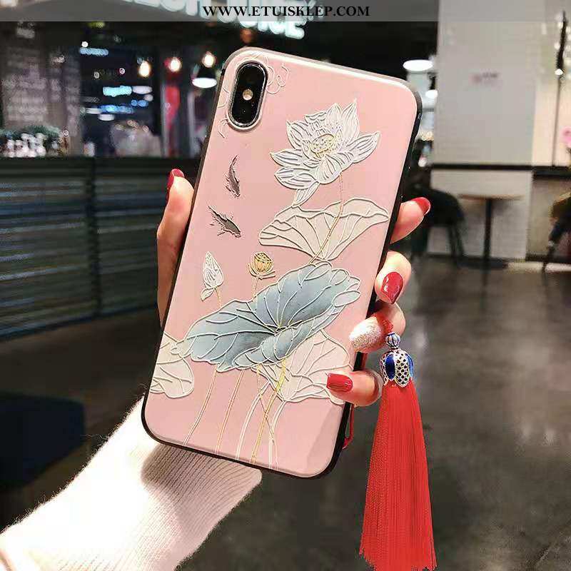 Pokrowce iPhone Xs Max Moda Wysoki Koniec Miękki Relief Anti-fall Nowy Telefon Komórkowy Sklep