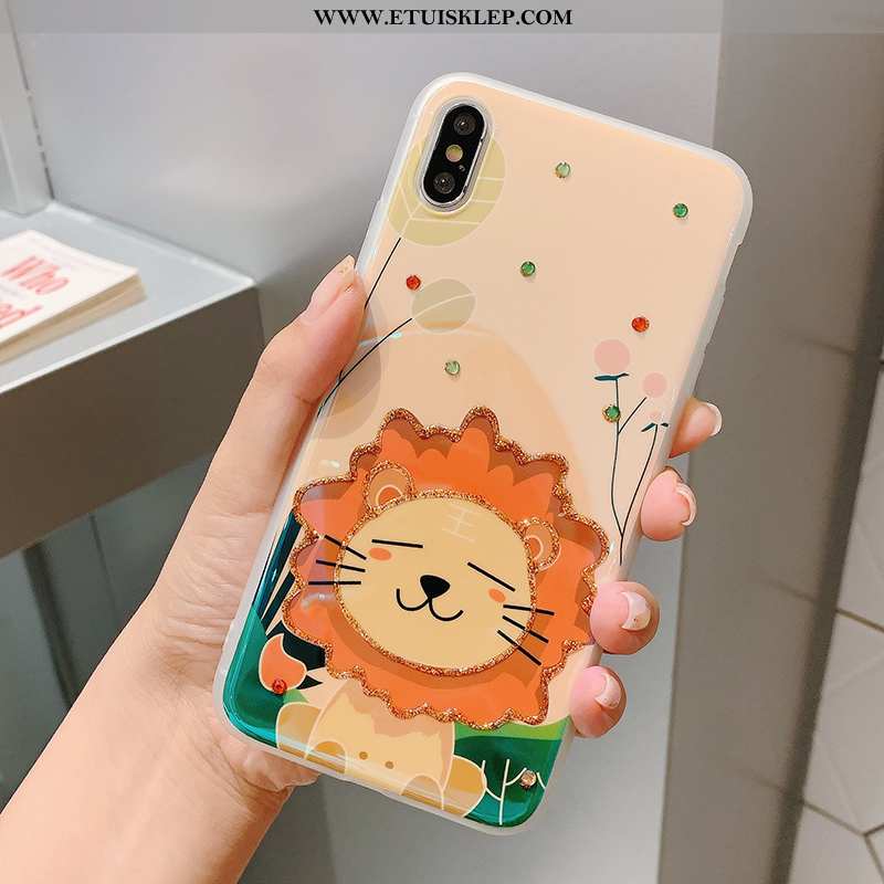 Pokrowce iPhone Xs Max Trendy Piękny Mały Zakochani Kreatywne Telefon Komórkowy Królik Oferta