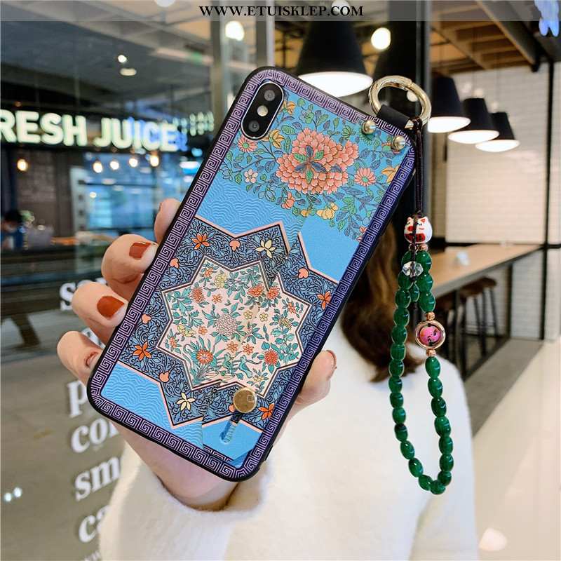 Pokrowce iPhone Xs Miękki Telefon Komórkowy Bransoletki Vintage Etui Wspornik Anti-fall Oferta