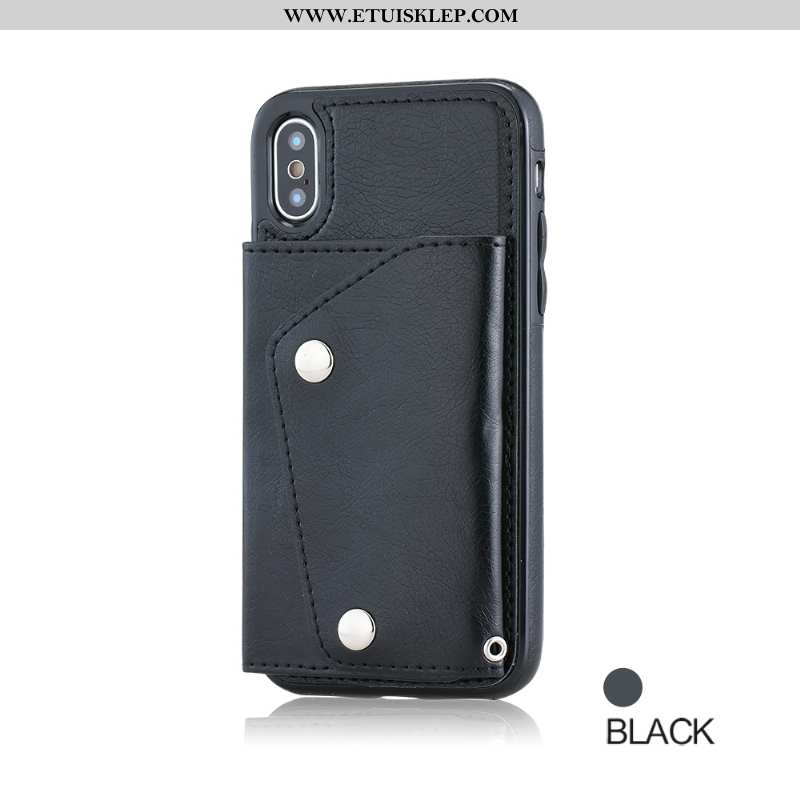 Pokrowce iPhone Xs Trendy All Inclusive Skórzane Etui Anti-fall Kreatywne Nowy Czerwony Tanie