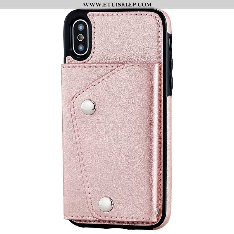 Pokrowce iPhone Xs Trendy All Inclusive Skórzane Etui Anti-fall Kreatywne Nowy Czerwony Tanie