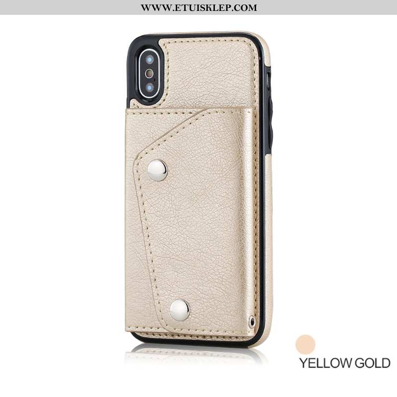 Pokrowce iPhone Xs Trendy All Inclusive Skórzane Etui Anti-fall Kreatywne Nowy Czerwony Tanie