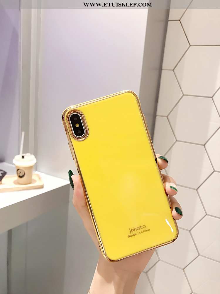 Pokrowce iPhone Xs Trendy Anti-fall Poszycie Lekkie Etui Silikonowe Futerał Kup