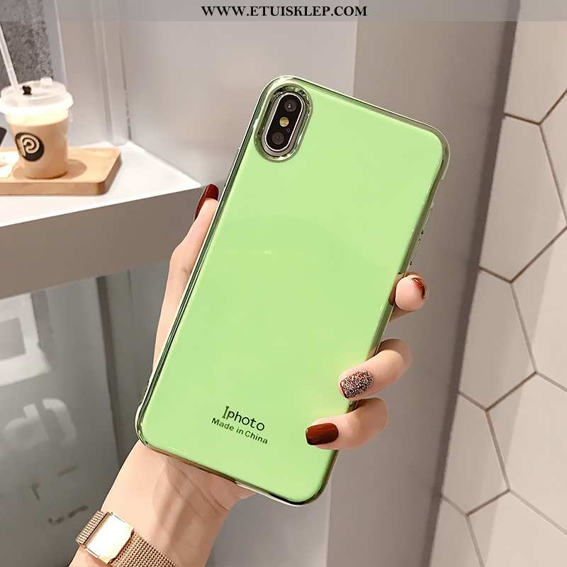 Pokrowce iPhone Xs Trendy Anti-fall Poszycie Lekkie Etui Silikonowe Futerał Kup