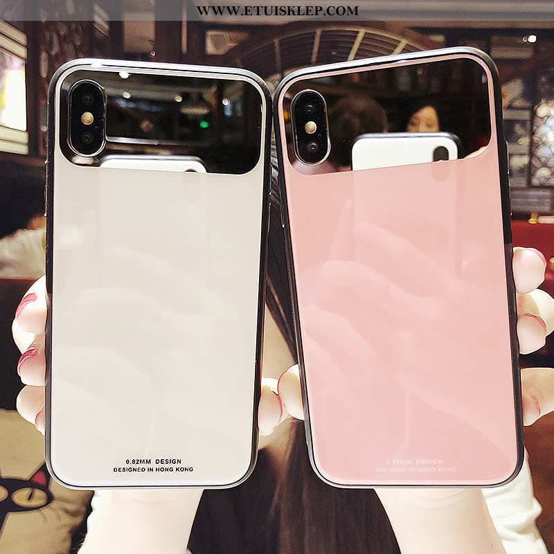 Pokrowce iPhone Xs Trendy Różowe Lustro Futerał Telefon Komórkowy Osobowość Kup