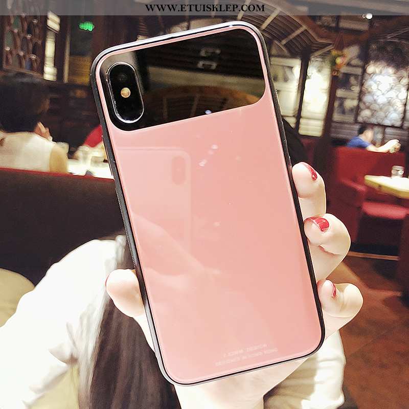 Pokrowce iPhone Xs Trendy Różowe Lustro Futerał Telefon Komórkowy Osobowość Kup