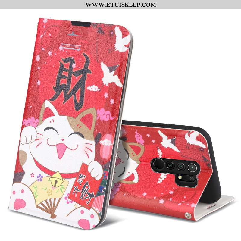 Etui Xiaomi Redmi 9 Kreskówka Anti-fall Telefon Komórkowy Skórzane All Inclusive Miękki Pokrowce Dys