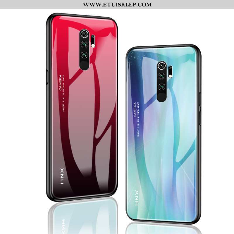 Etui Xiaomi Redmi 9 Nubuku Dostosowane Ochraniacz Cienkie Telefon Komórkowy Czerwony Super Online