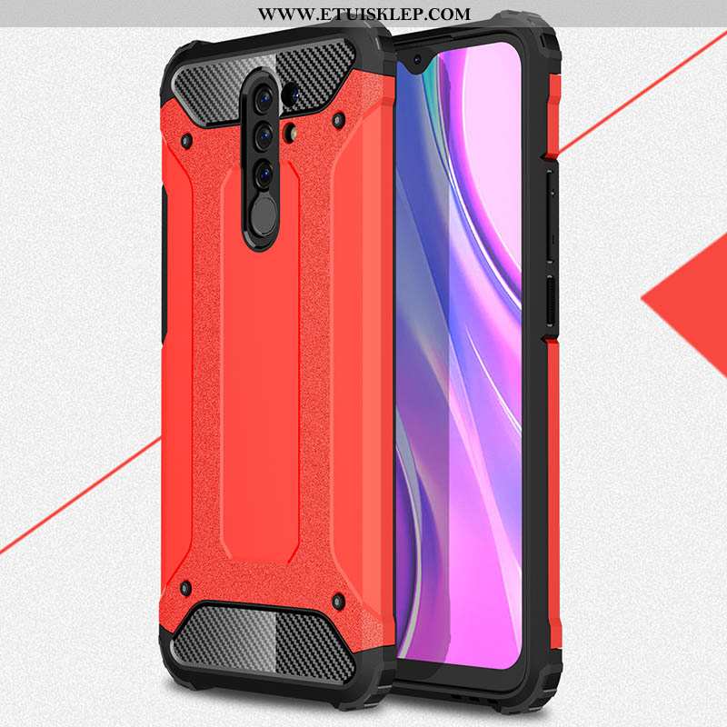 Etui Xiaomi Redmi 9 Ochraniacz Nowy Silikonowe All Inclusive Miękki Futerał Czerwony Tanie