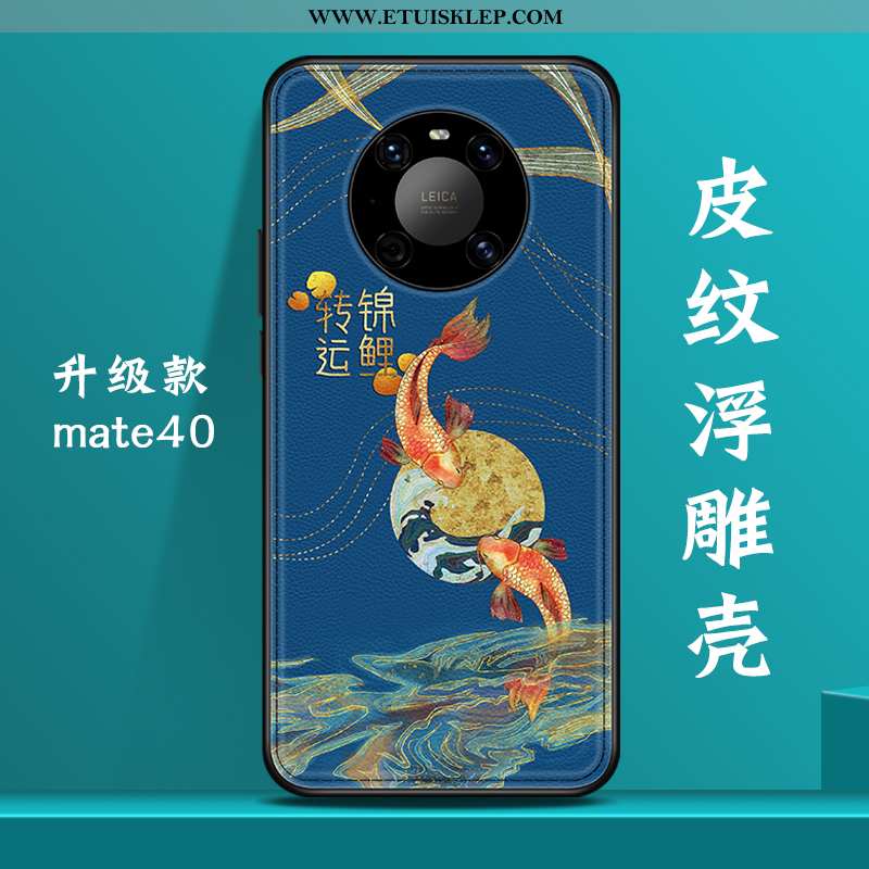 Futerał Huawei Mate 40 Osobowość Wysoki Koniec Telefon Komórkowy Niebieski All Inclusive Trendy Nowy