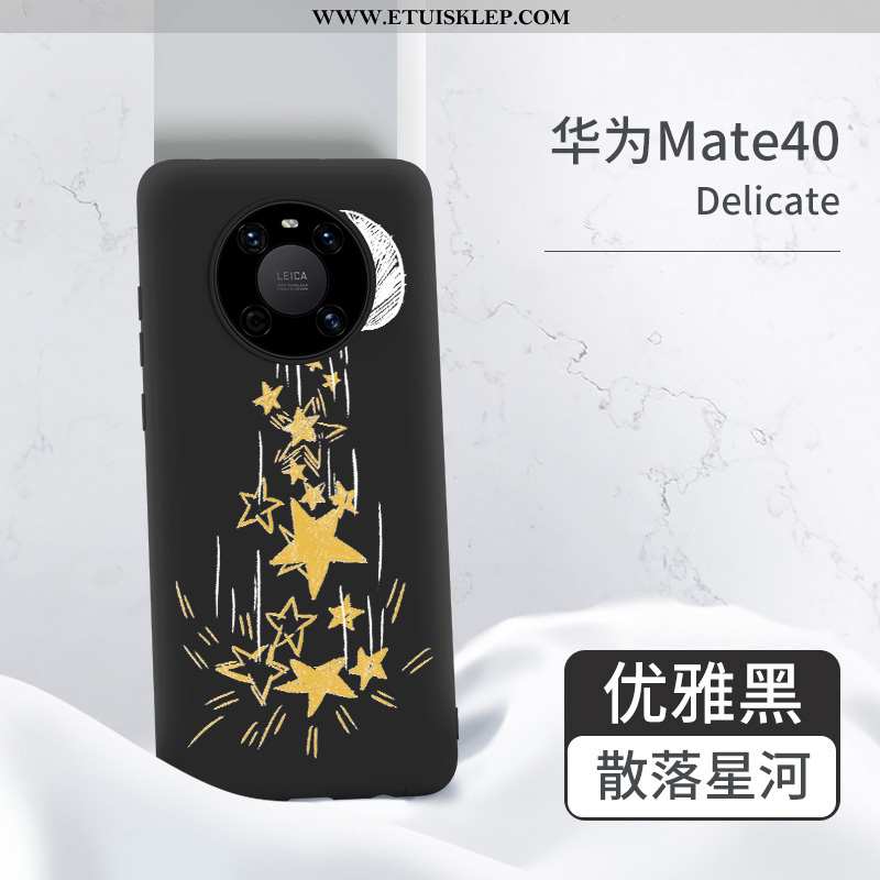 Futerał Huawei Mate 40 Silikonowe Anti-fall Czarny All Inclusive Etui Telefon Komórkowy Kup