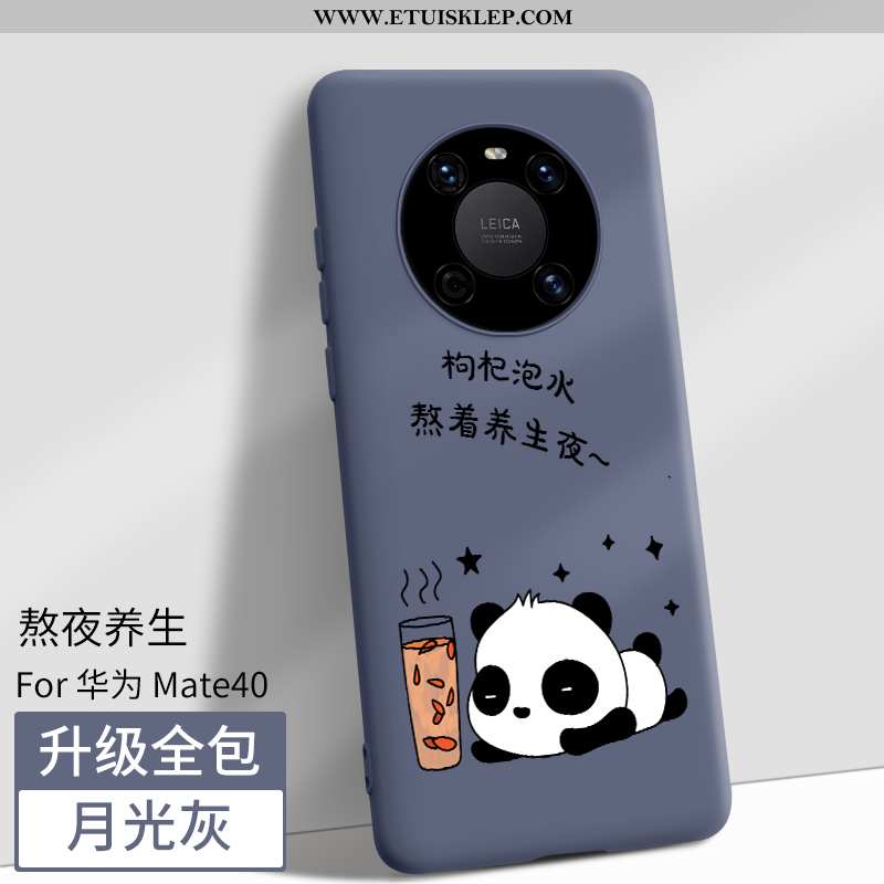 Obudowa Huawei Mate 40 Kreskówka Telefon Komórkowy Futerał All Inclusive Anti-fall Czarny Sklep